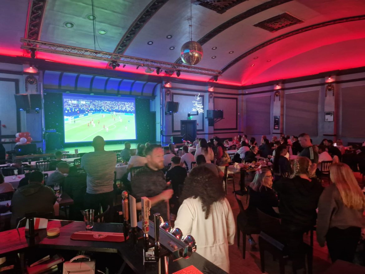 Empress Building Celebrates with Full House for England’s Euro 2024 Final